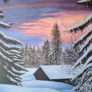 Magie hivernale Sylvie Perrenoud