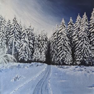 Sapins enneigés