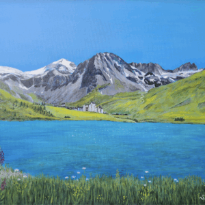 Lac de Tignes Sylvie Perrenoud